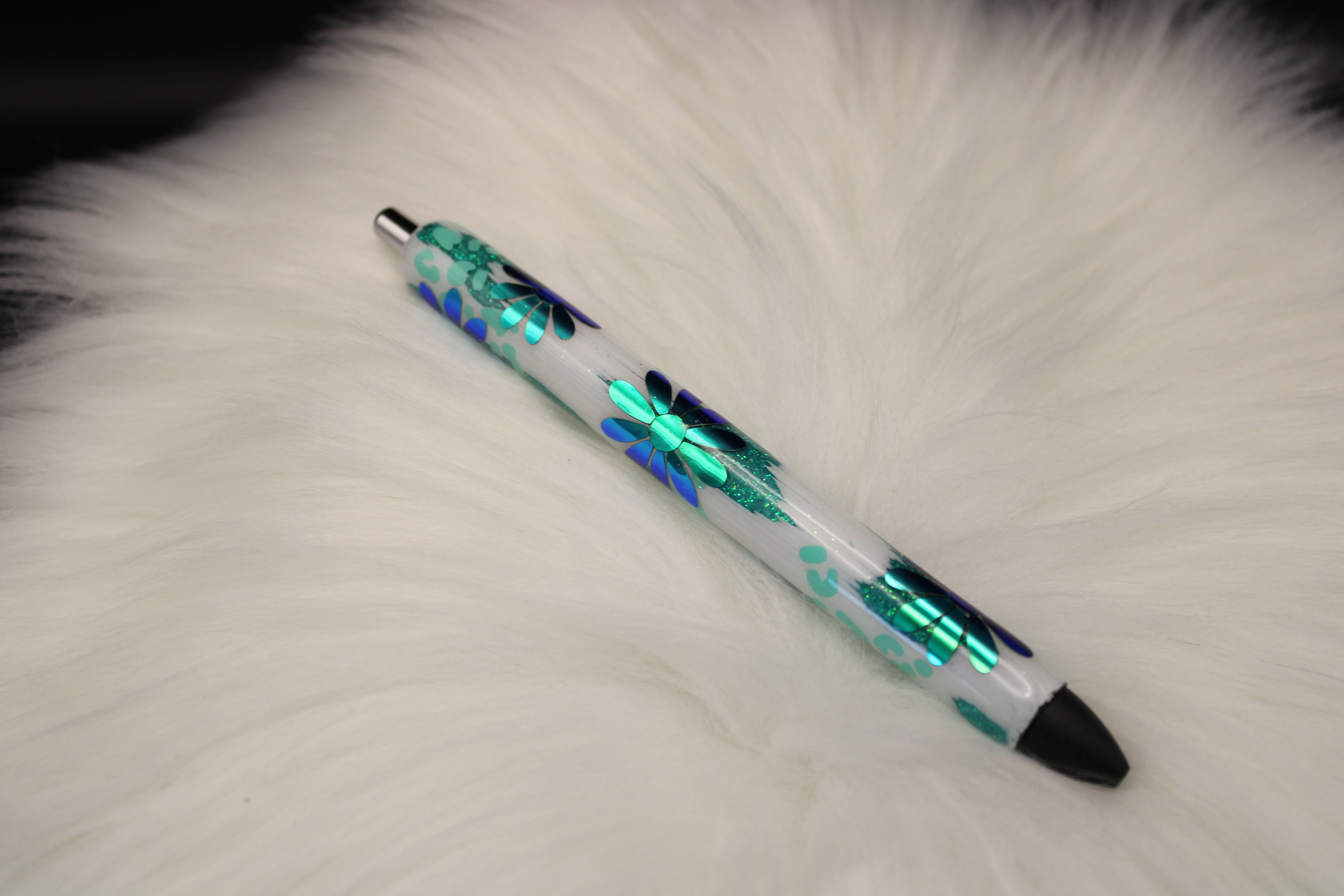 Teal Floral